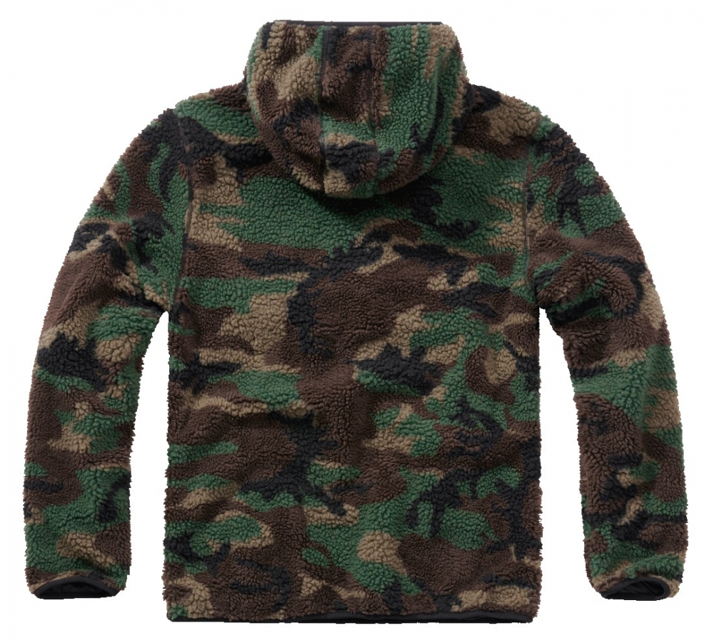 Pull Ouvrier Teddyfleece camouflage forêt