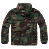 Pull Ouvrier Teddyfleece camouflage forêt