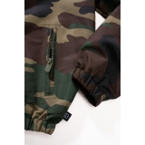 Coupe-vent Frontzip Été Enfant camouflage forêt