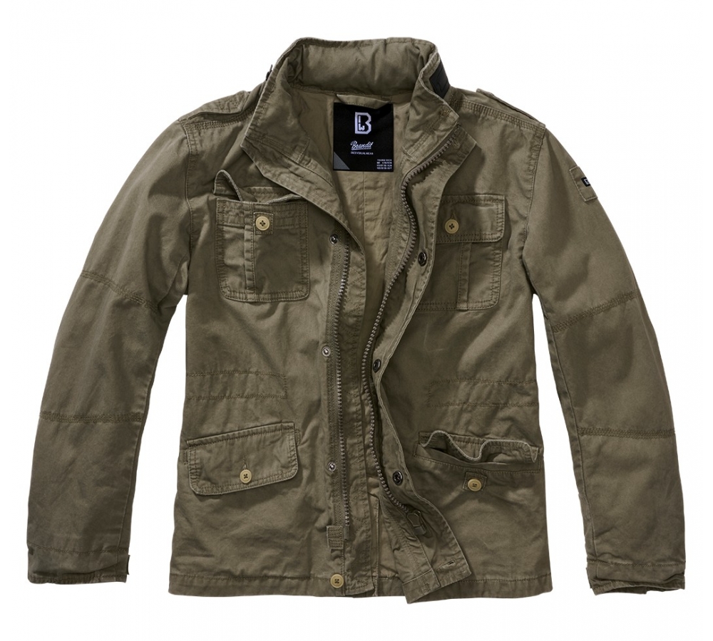 Veste Britannia Enfant olive