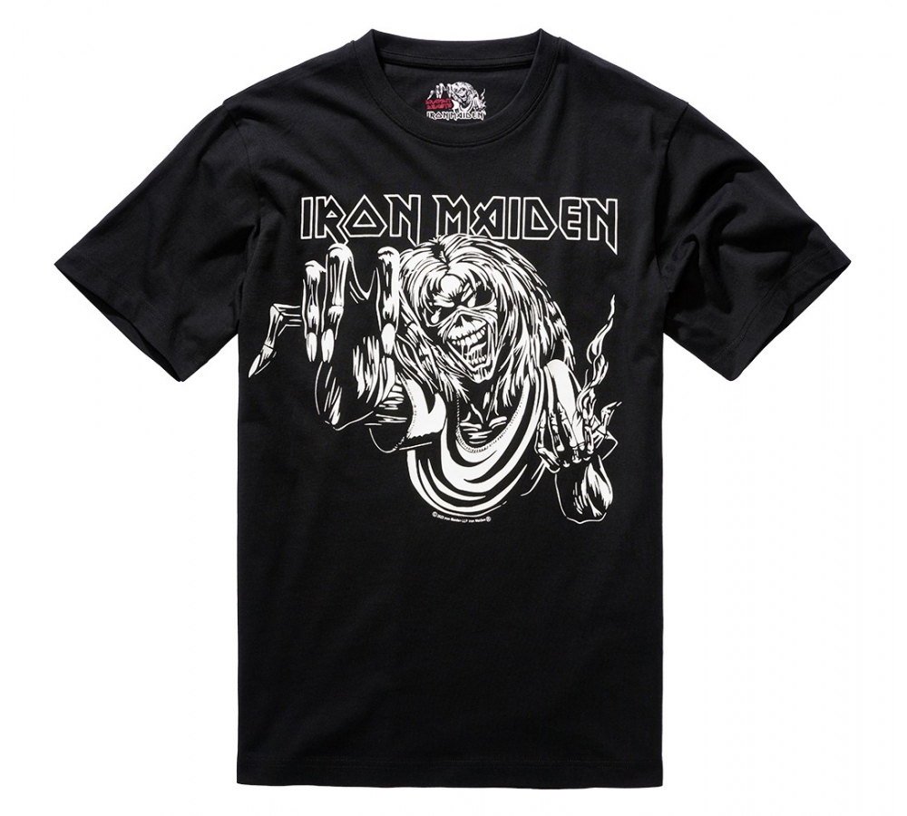 Iron Maiden T Shirt Eddy Glow