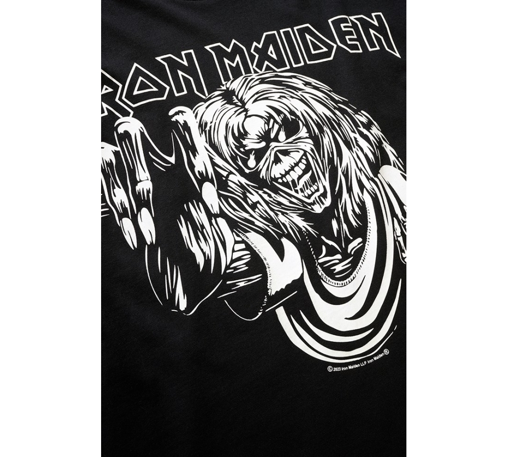 Iron Maiden T Shirt Eddy Glow