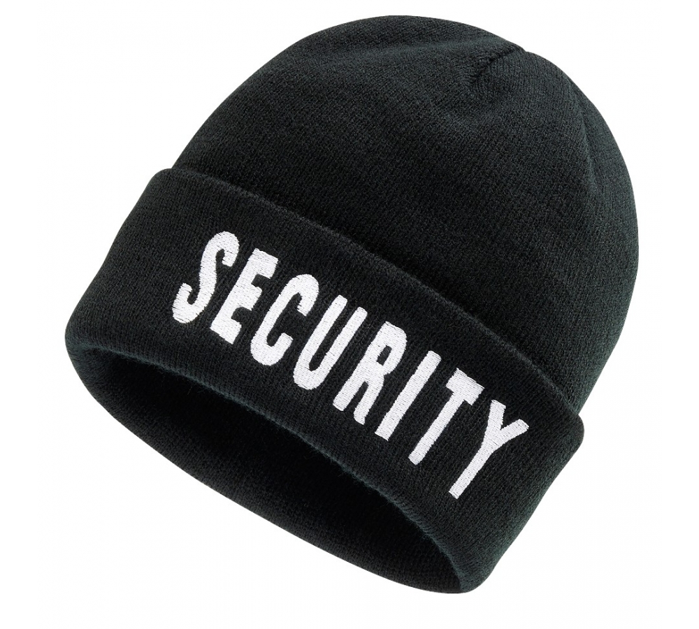 Security Watch Cap schwarz