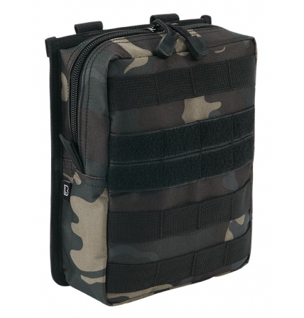 Molle Pouch Cross dark camo