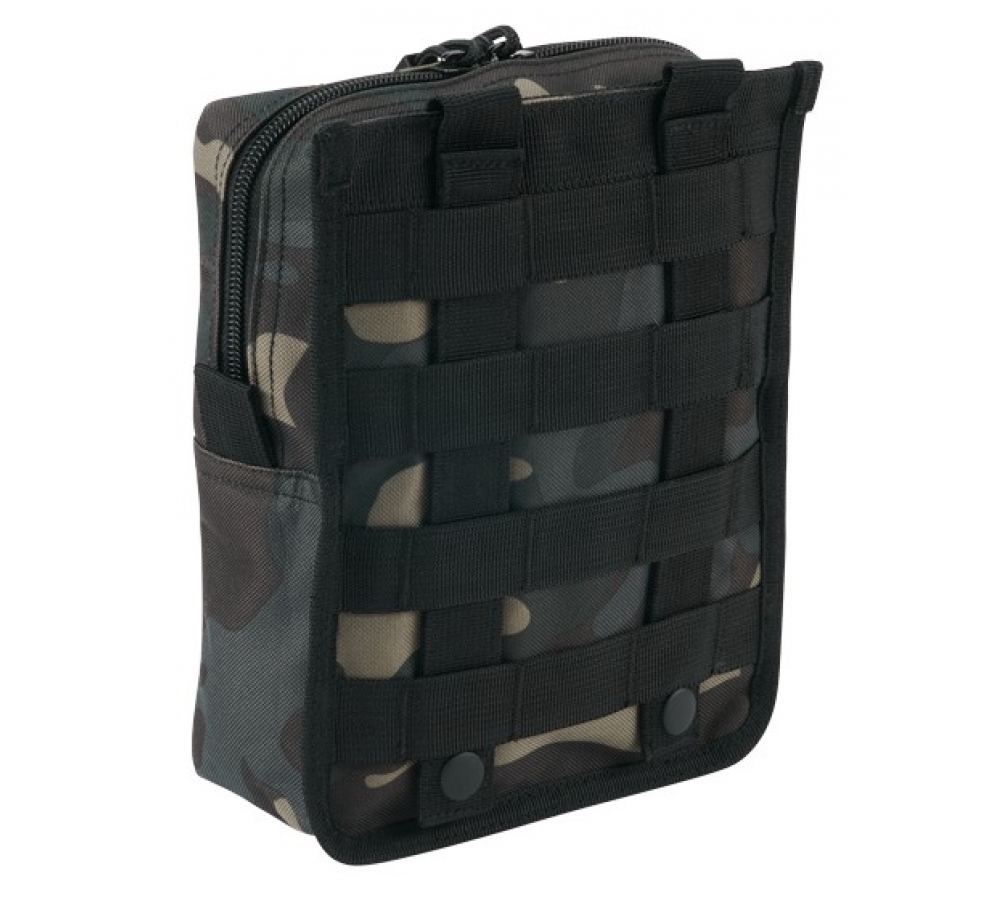 Molle Pouch Cross dark camo