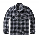 Jeff Fleece Shirt Long Sleeve black/grey