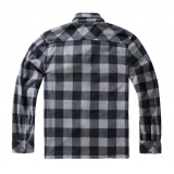 Jeff Fleece Shirt Long Sleeve black/grey
