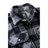 Jeff Fleece Shirt Long Sleeve black/grey