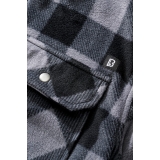 Jeff Fleece Shirt Long Sleeve black/grey