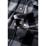 Jeff Fleece Shirt Long Sleeve black/grey