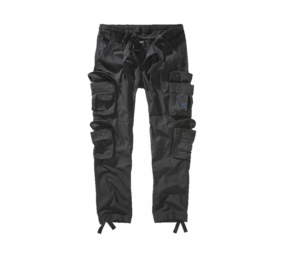 Spodnie Pure Slim Fit antracytowe