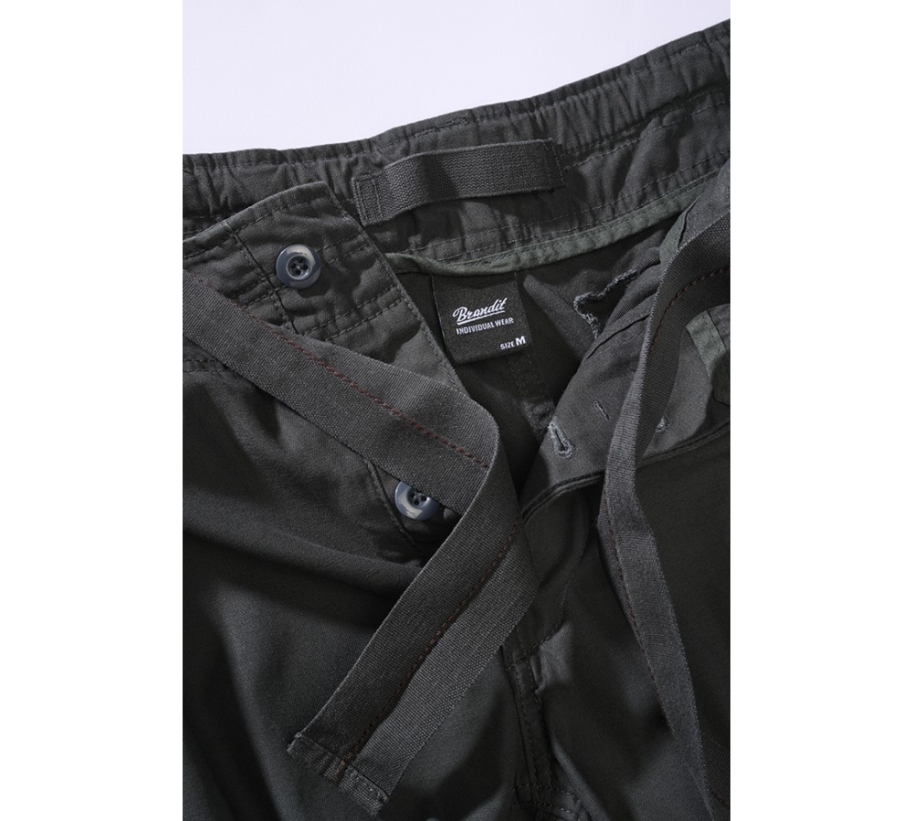 Spodnie Pure Slim Fit antracytowe