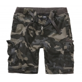 Packham Vintage Szorty ciemne moro