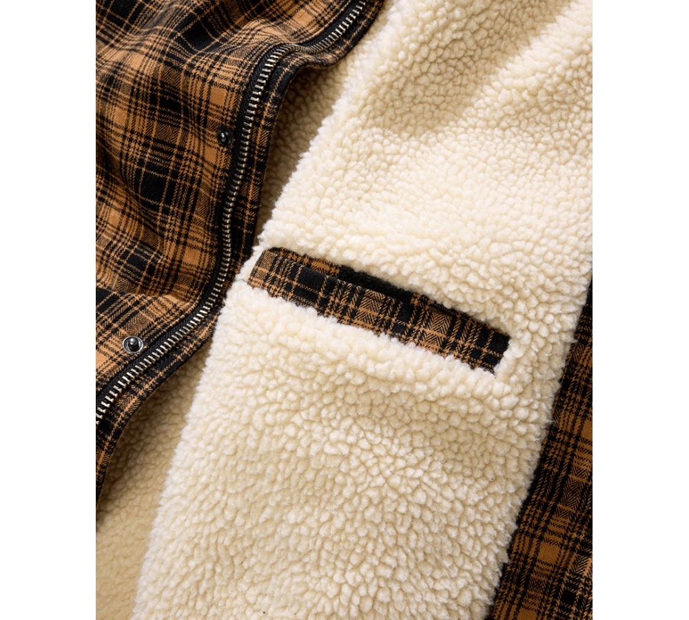 Classic Sherpa Jacket camel/black