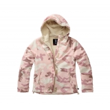 Women Frontzip Windbreaker candy camo