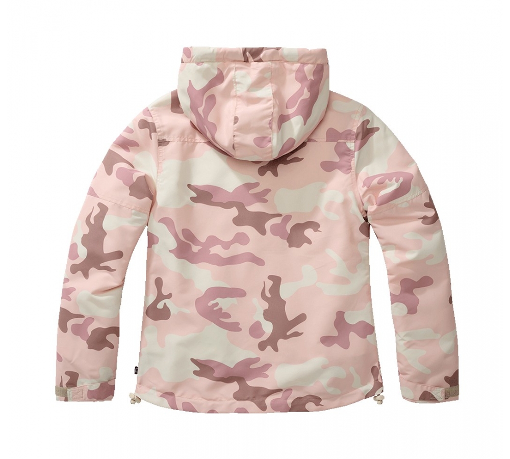 Women Frontzip Windbreaker candy camo