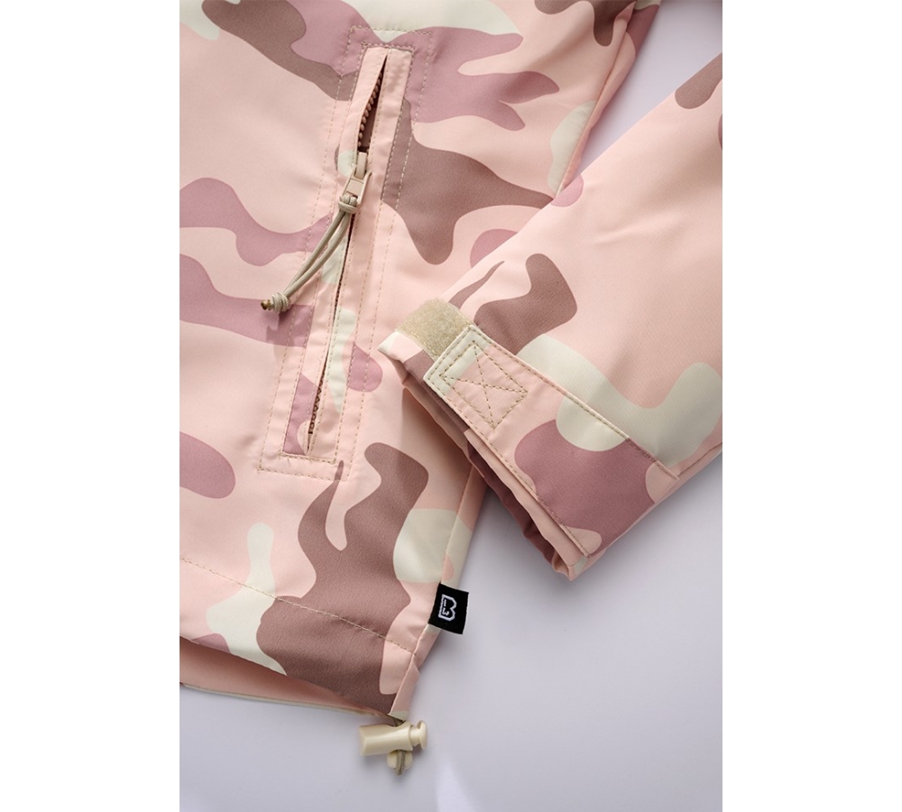 Women Frontzip Windbreaker candy camo