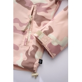 Women Frontzip Windbreaker candy camo