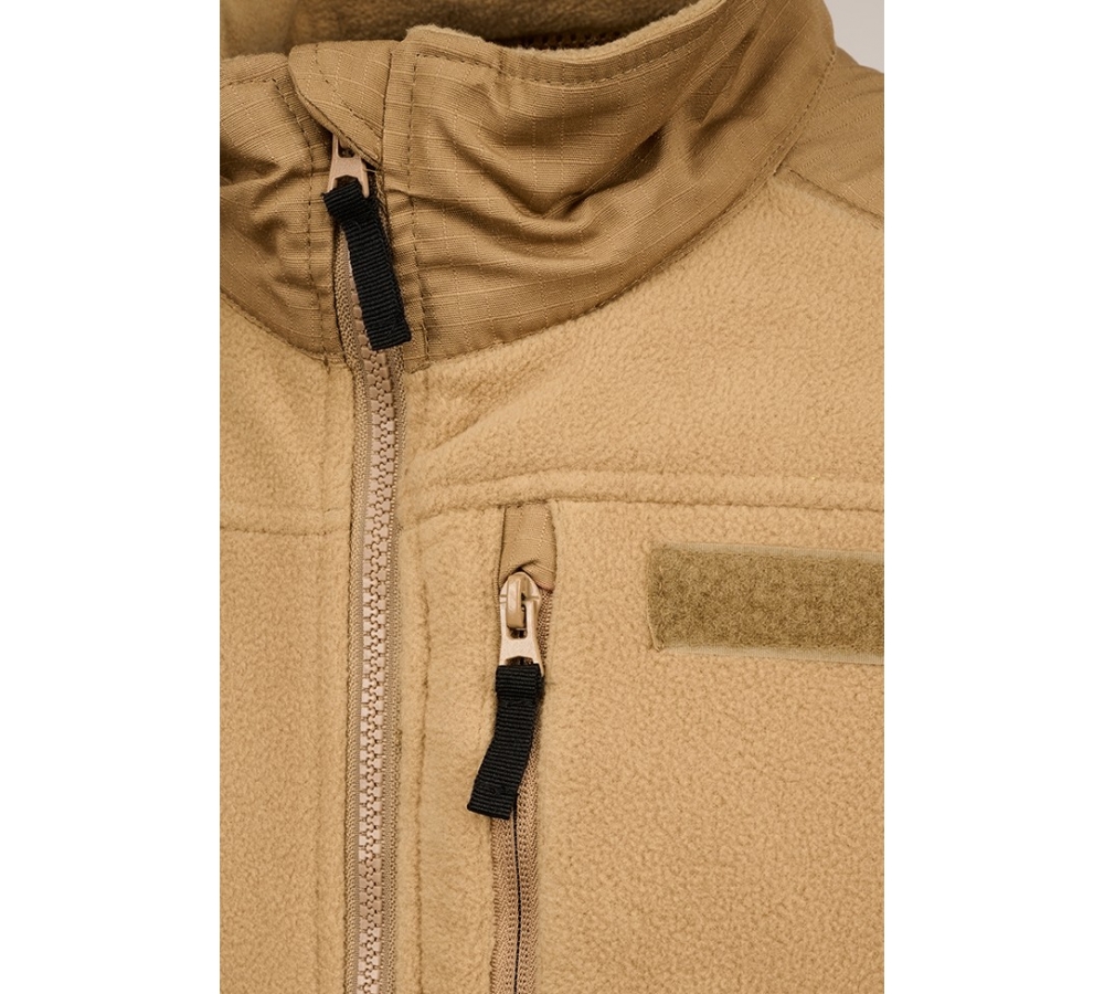 Veste Fleece Ripstop camel