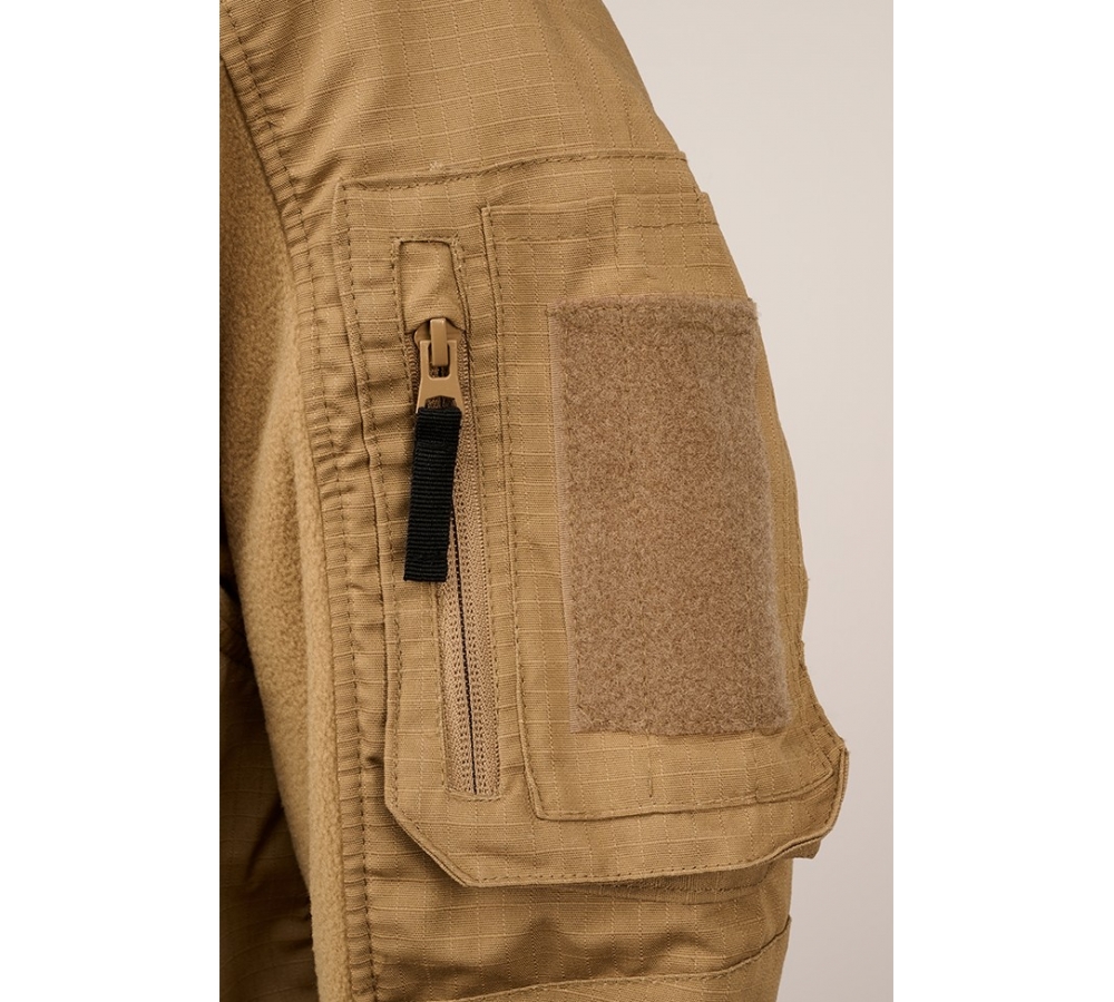 Veste Fleece Ripstop camel