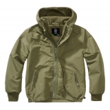 Kids Frontzip Windbreaker olive