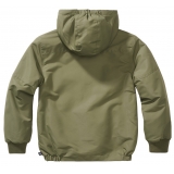 Kids Frontzip Windbreaker olive