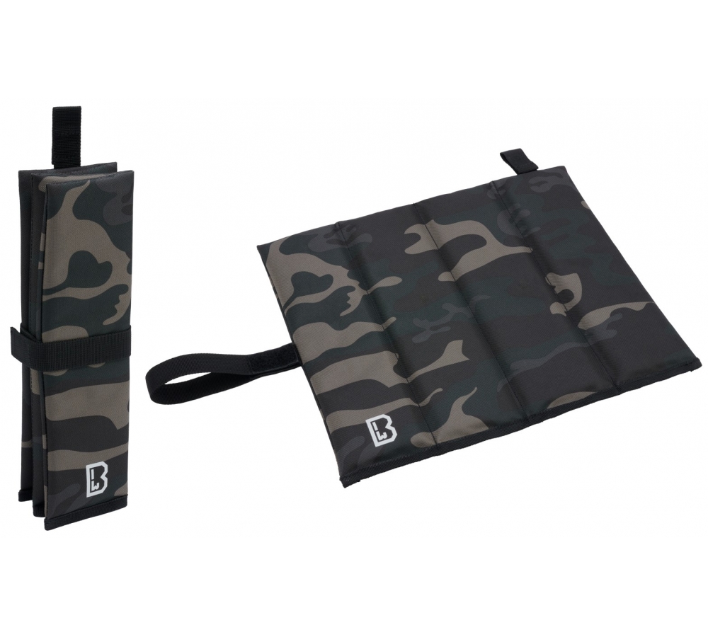 Brandit Sitzmatte faltbar, Dark Camo