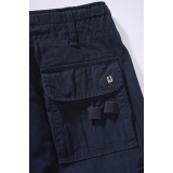 Pure Slim Fit Pants granatowe
