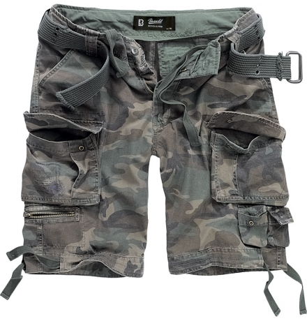 Short Vintage Savage camouflage forêt