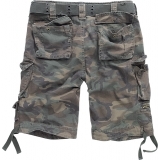 Short Vintage Savage camouflage forêt