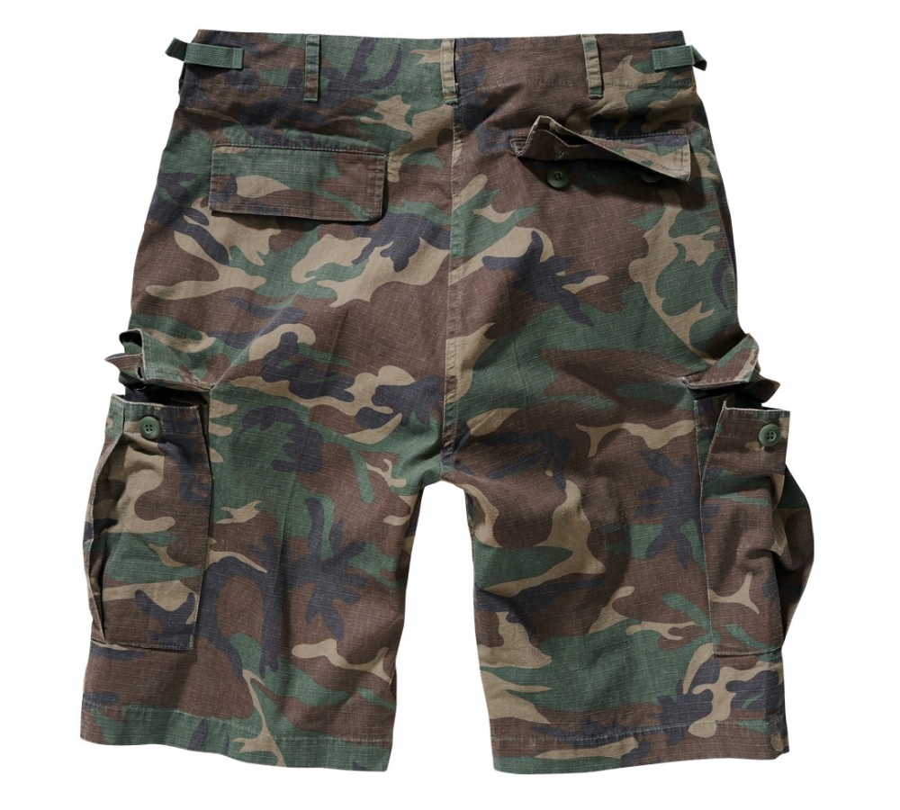 Pantalones Cortos BDU Ripstop woodland