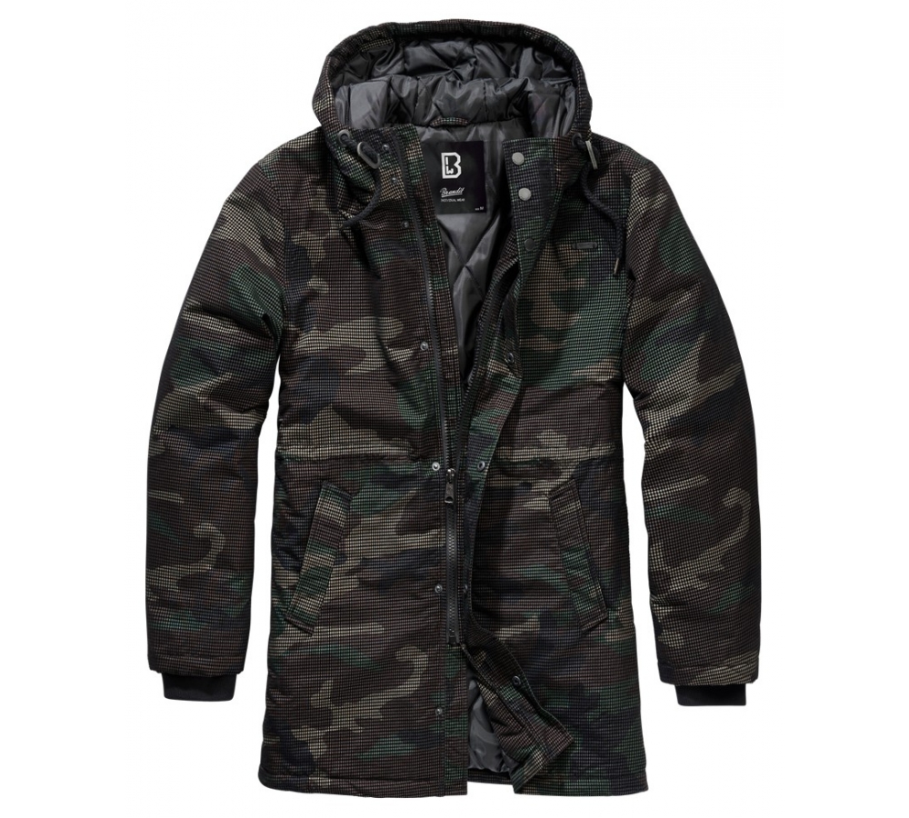 Grid Camo Parka woodland