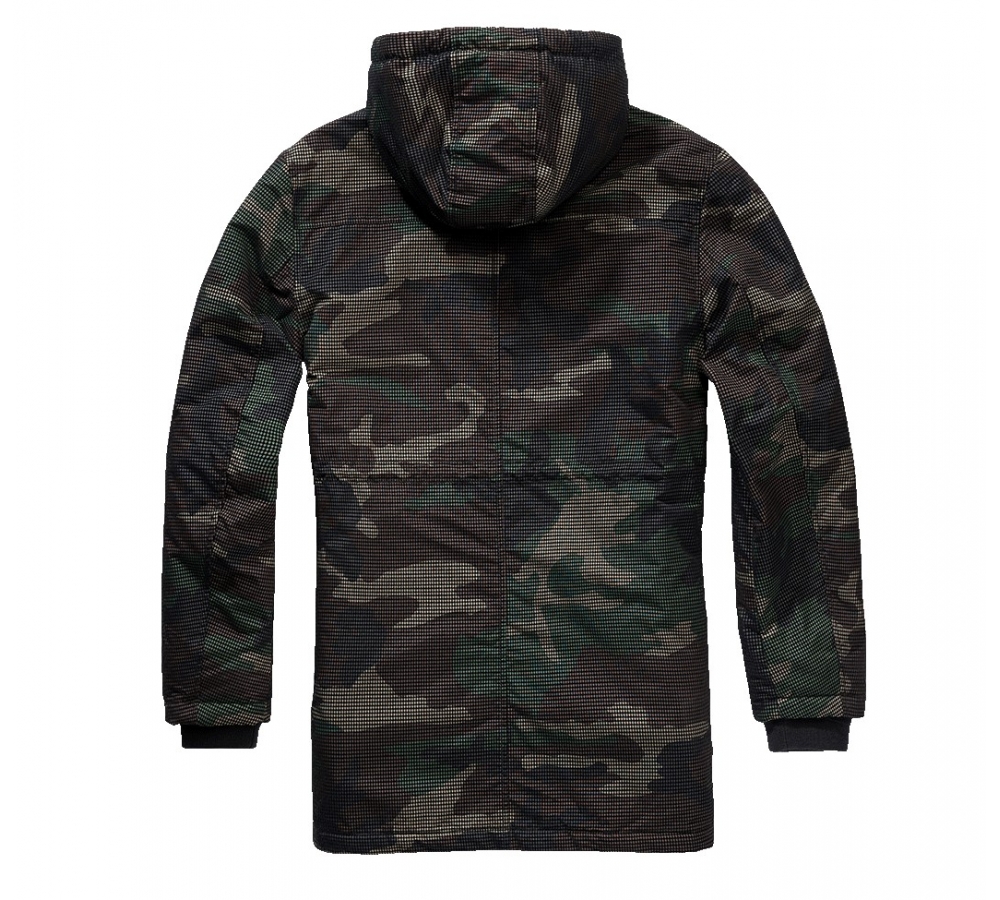 Grid Camo Parka woodland