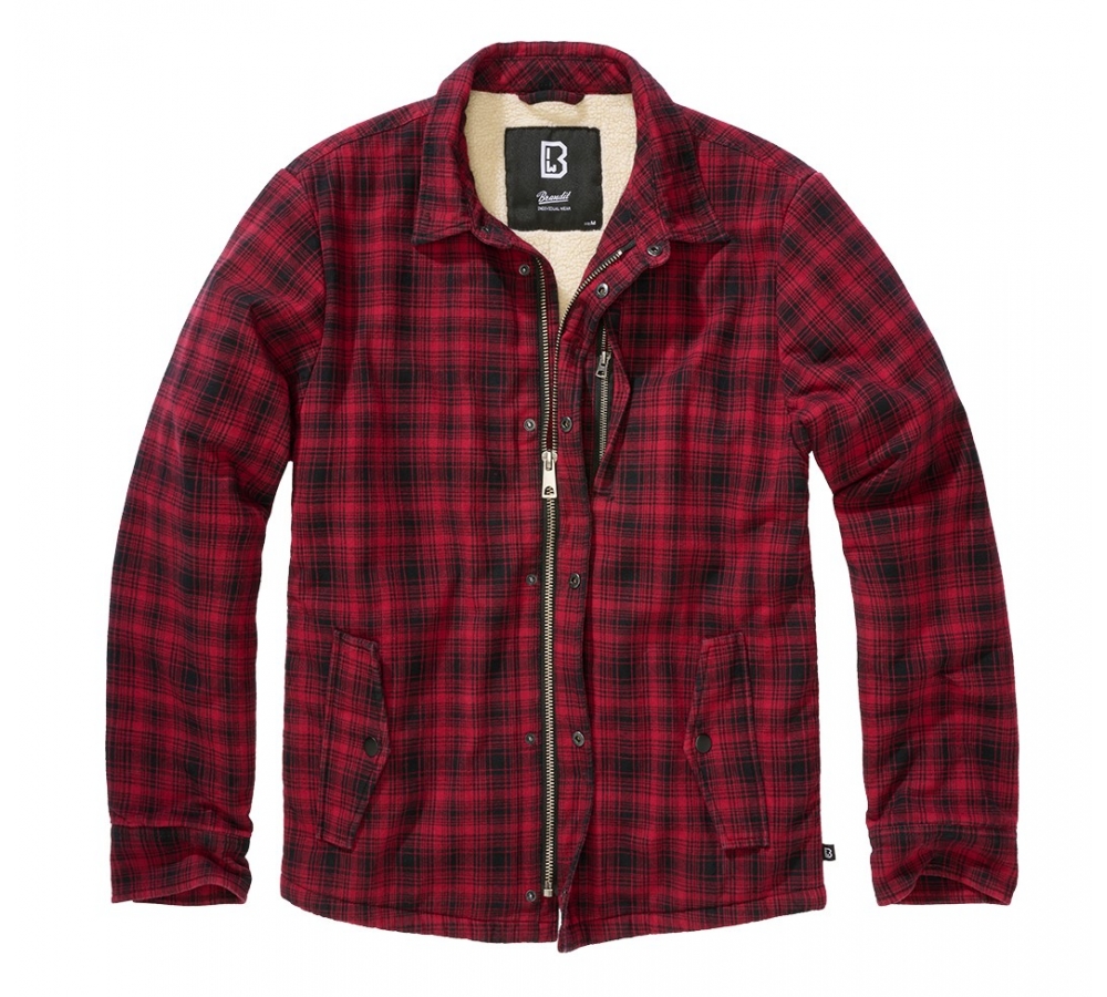 Classic Sherpa Jacket red/black