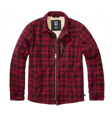 Classic Sherpa Jacket red/black