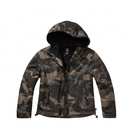 Women Frontzip Windbreaker darkcamo