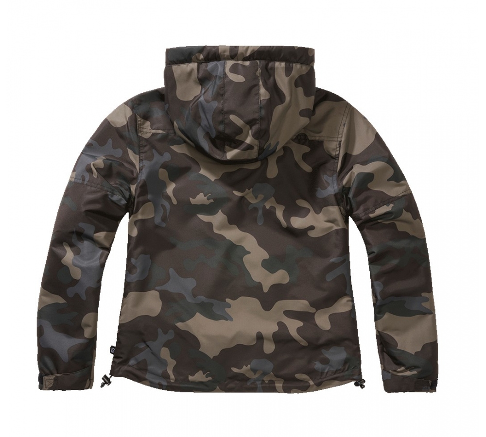 Women Frontzip Windbreaker darkcamo