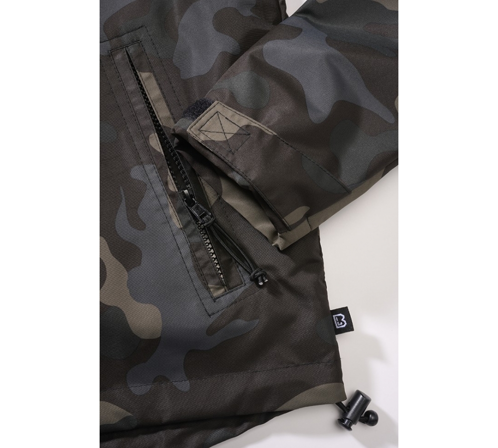 Women Frontzip Windbreaker darkcamo
