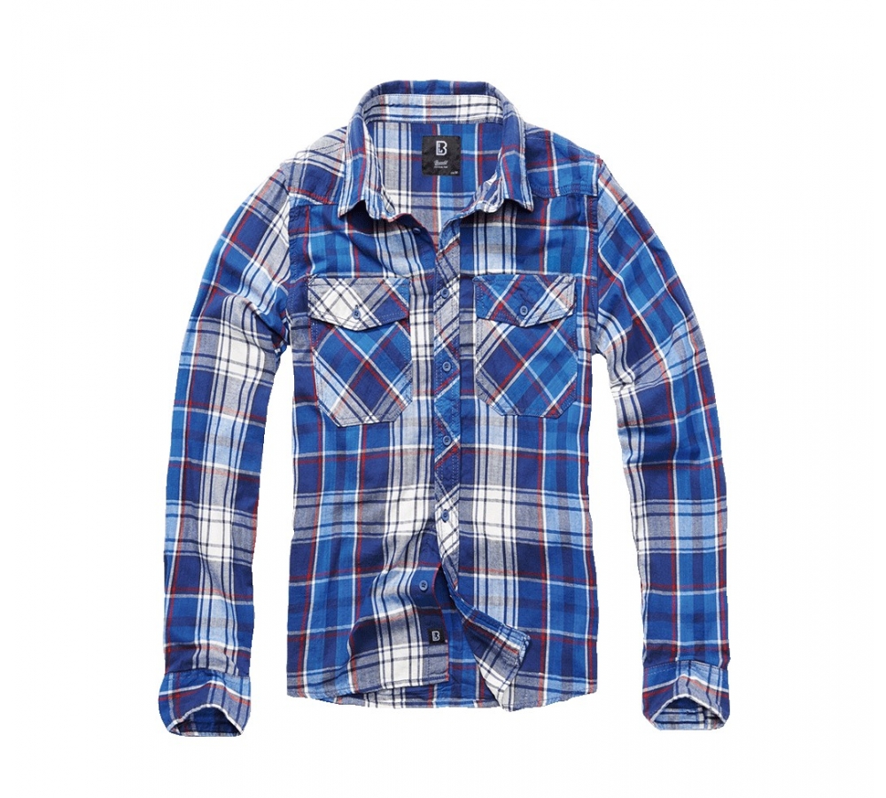 Check Shirt Long Sleeve navy