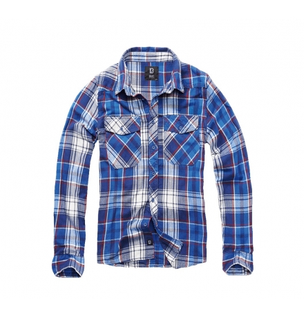 Check Shirt Long Sleeve navy