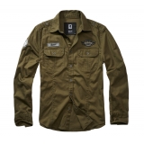 Luis Vintage Shirt Long Sleeve olive