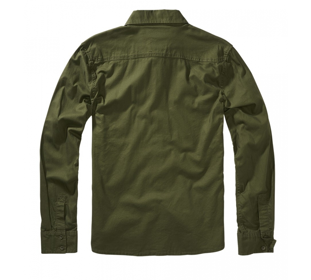 Flannel Shirt Long Sleeve olive