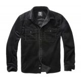 Corduroy Classic Shirt Long Sleeve schwarz