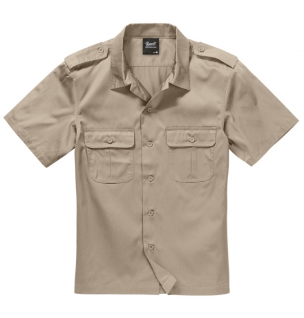 US Shirt Short Sleeve beige
