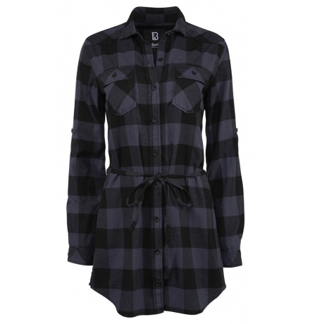 Women Lucy Longshirt Long Sleeve black/grey