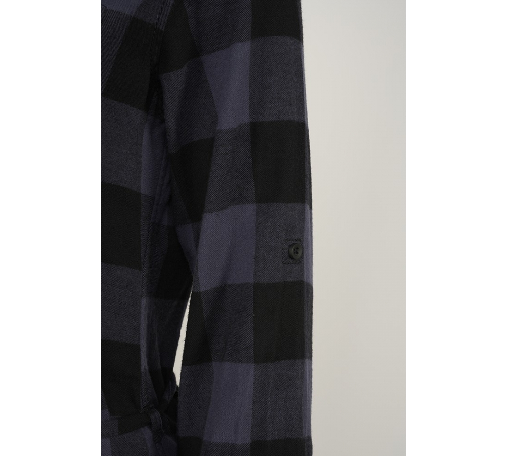 Women Lucy Longshirt Long Sleeve black/grey