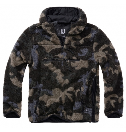 Pull Ouvrier Teddyfleece camouflage foncé