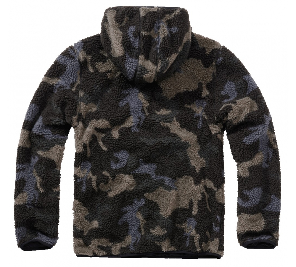 Pull Ouvrier Teddyfleece camouflage foncé