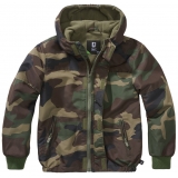 Kids Frontzip Windbreaker woodland