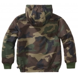 Kids Frontzip Windbreaker woodland